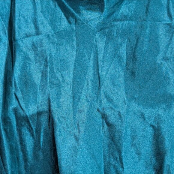 Vintage 90s Victoria's Secret Gold Label Chemise Slip Dress 100% Silk sz L Slit - Picture 8 of 8